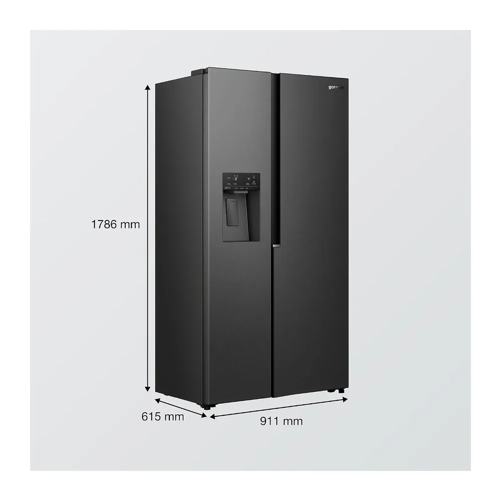Gorenje NRS917C61BX Kühl-Gefrierkombination/Freistehend/Side-by-Side/ 528 Liter/EEK C/ 37dB/ — 2