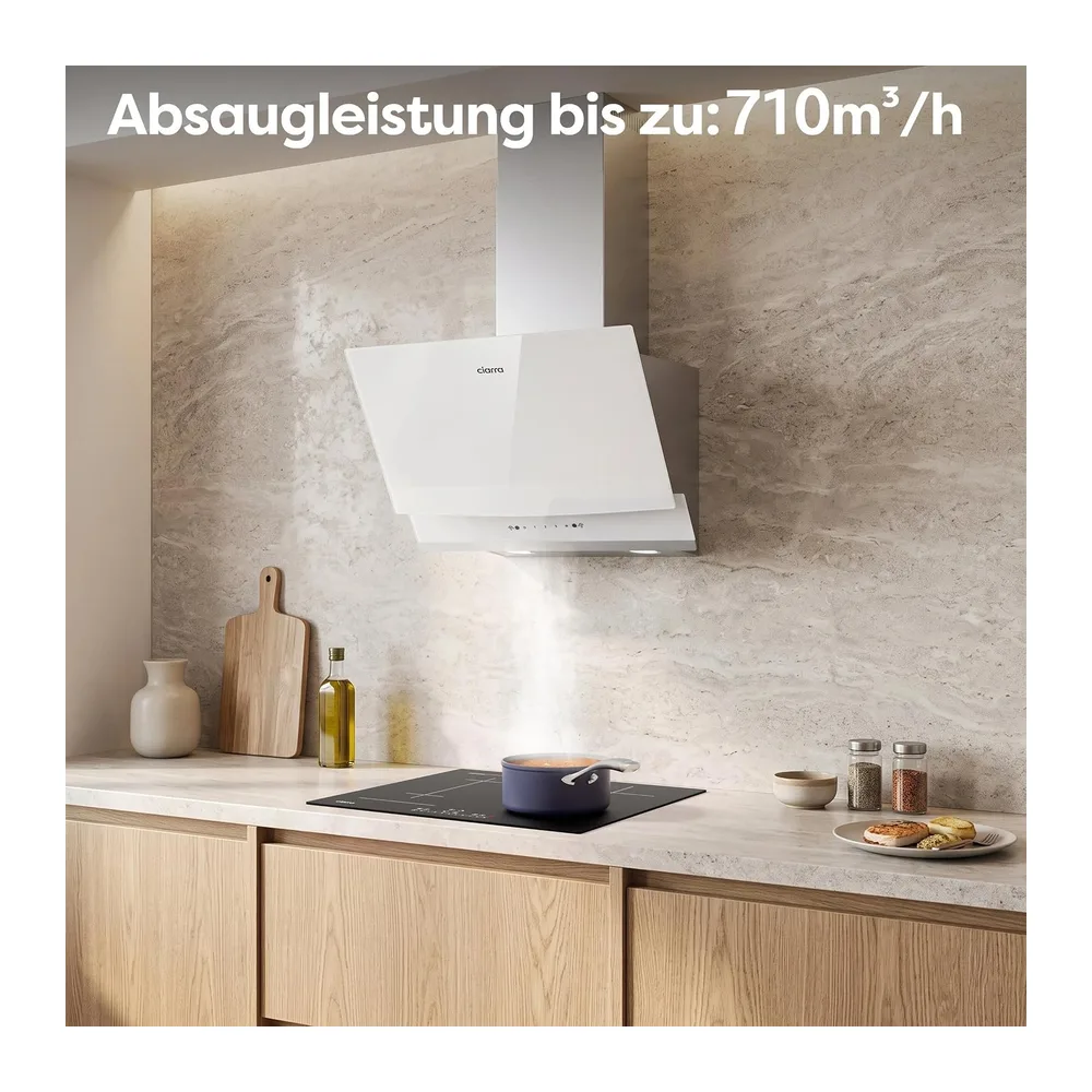 CIARRA A+++ CBCW6736A Dunstabzugshaube 60 cm 710 m³/h mit Gestensteuerung [Energieklasse E] — 4