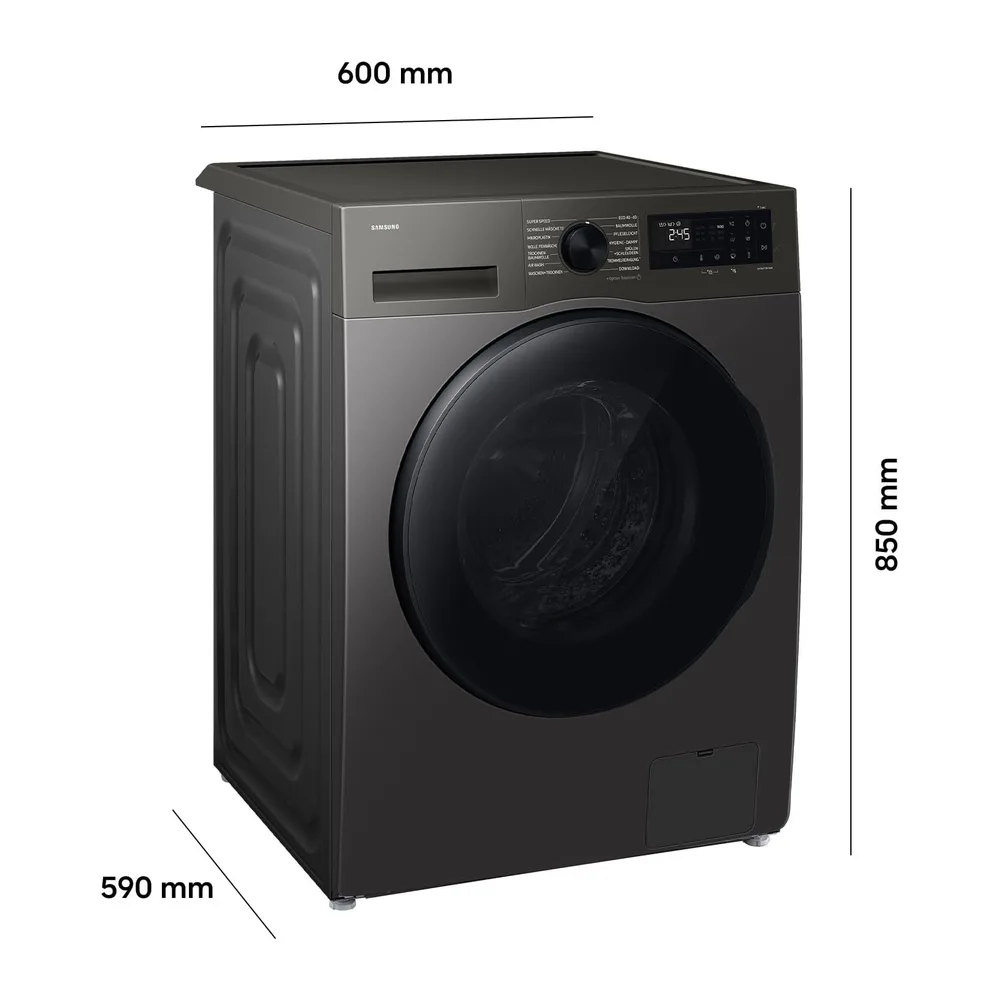 Samsung WD9BHG5U34BXEG Waschtrockner, 9+6 kg, Waschmaschine und Trockner in einem Gerät, AI Ecobubble & — 2
