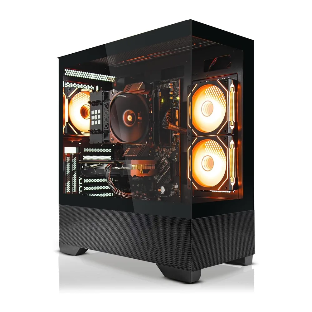 SYSTEMTREFF Gaming PC - AMD Ryzen 7 7800X3D - RX 9060 XT 16GB