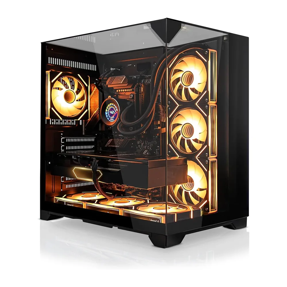 SYSTEMTREFF High-End Gaming PC - AMD Ryzen 7 9800X3D - RTX 5080 16GB