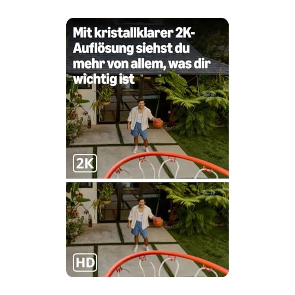 Blink Außenkamera 2K+ (neueste Generation) + Blink Videotürklingel 2K+ (festverdrahtet — 2