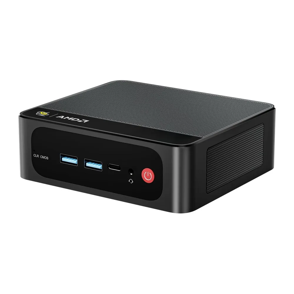 Beelink SER5 MAX Mini PC, AMD Ryzen R7 7735HS(8C/16T, bis 4,75GHz) Micro Desktop Computer, 24GB LPDDR5 RAM,