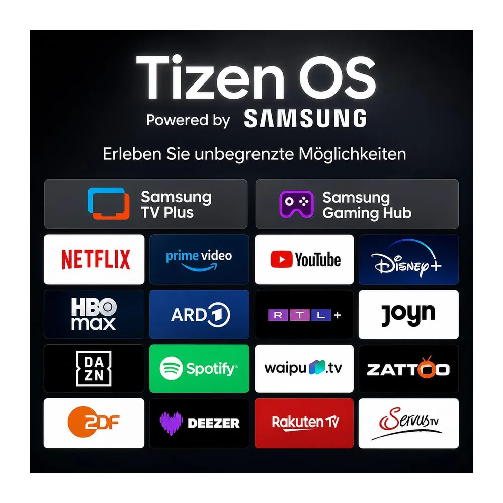 TuTu Smart TV 25 Zoll (64 cm), Full HD QLED Fernseher, TU25Q1FQ-T8, 2026 — 2