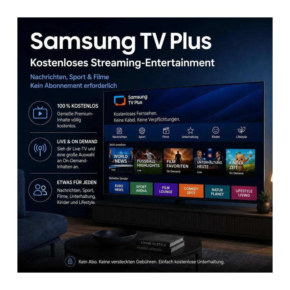 TuTu Smart TV 25 Zoll (64 cm), Full HD QLED Fernseher, TU25Q1FQ-T8, 2026 — 6