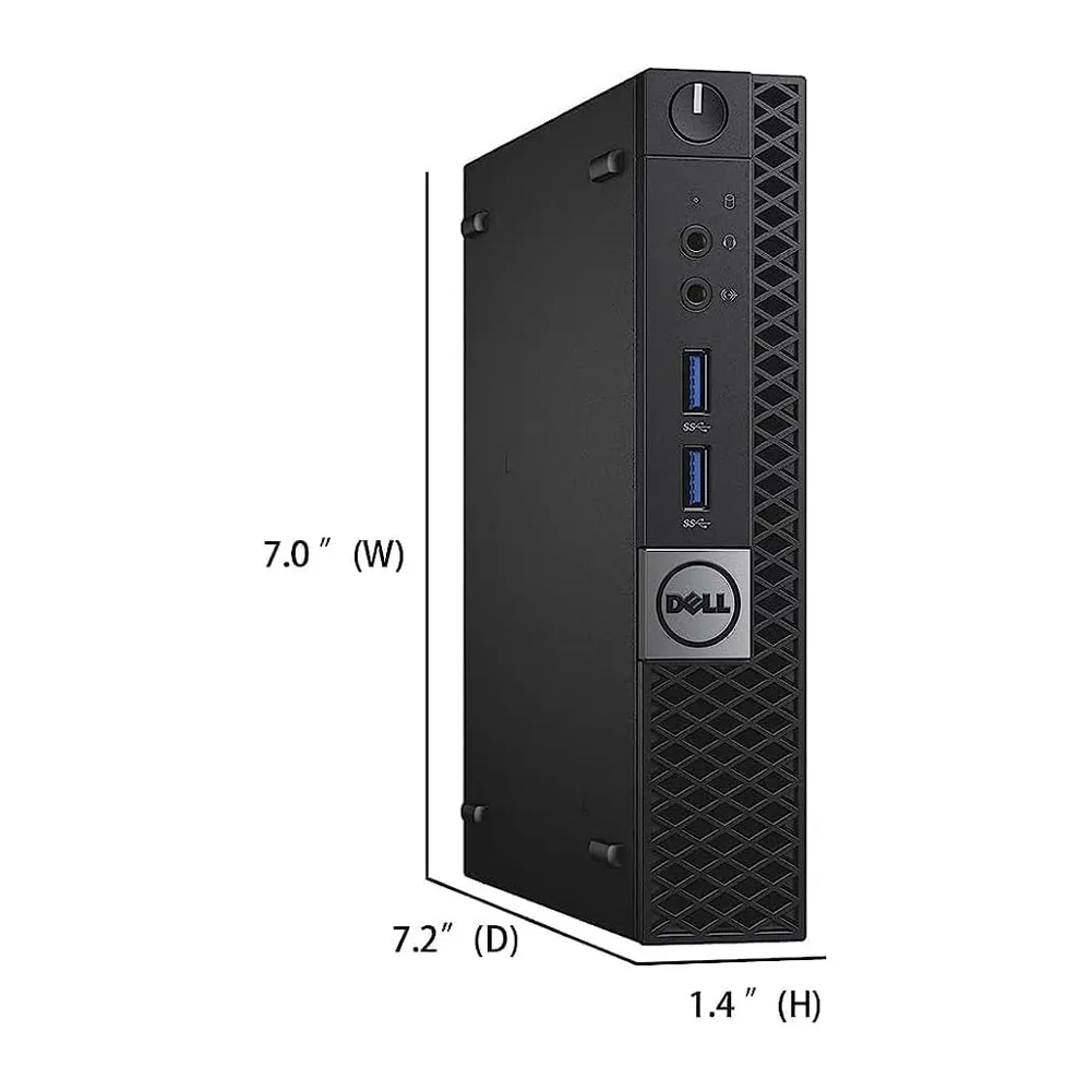 Dell Optiplex 7040 Mini Desktop-PC, Intel Core i5-6500, 8 GB RAM, 256 GB SSD, WiFi, Bluetooth, US-Layout, — 4