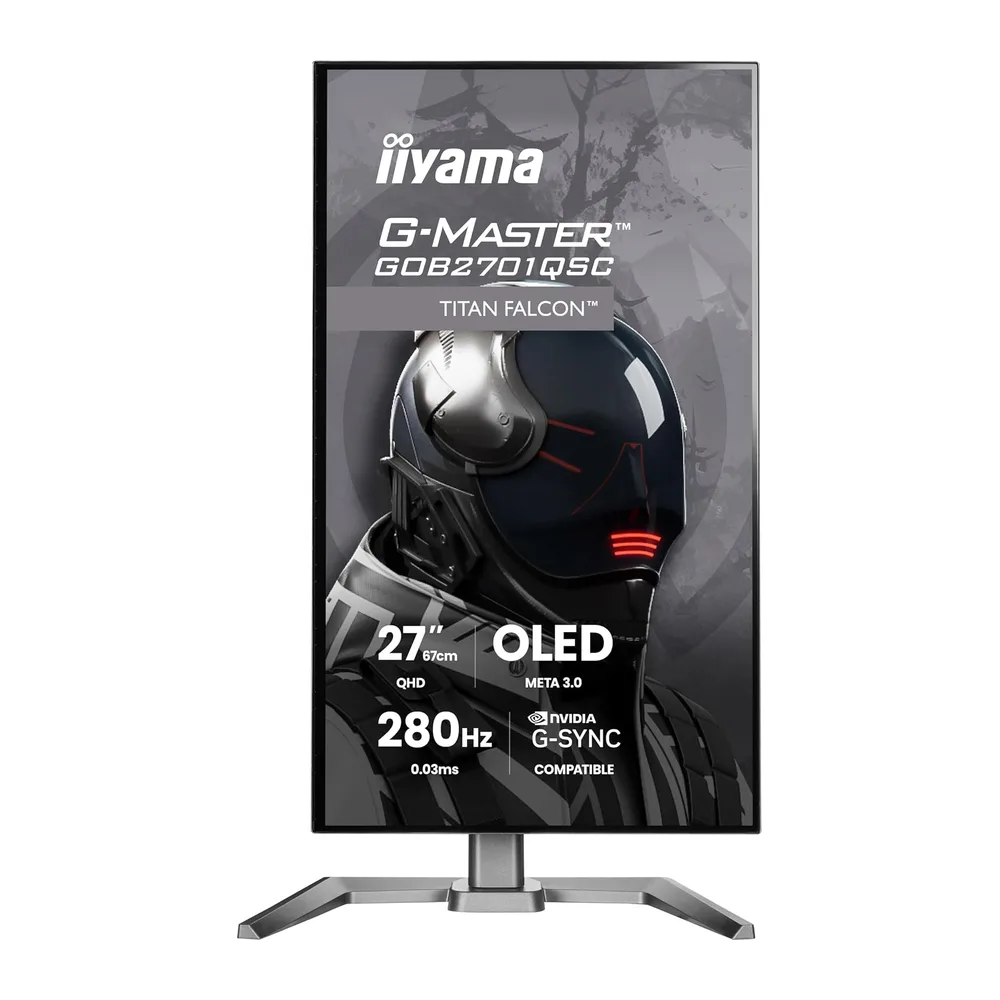 iiyama G-Master Titan Falcon GOB2701QSC-B1 WOLED META3 OLED Gaming-Monitor — 4