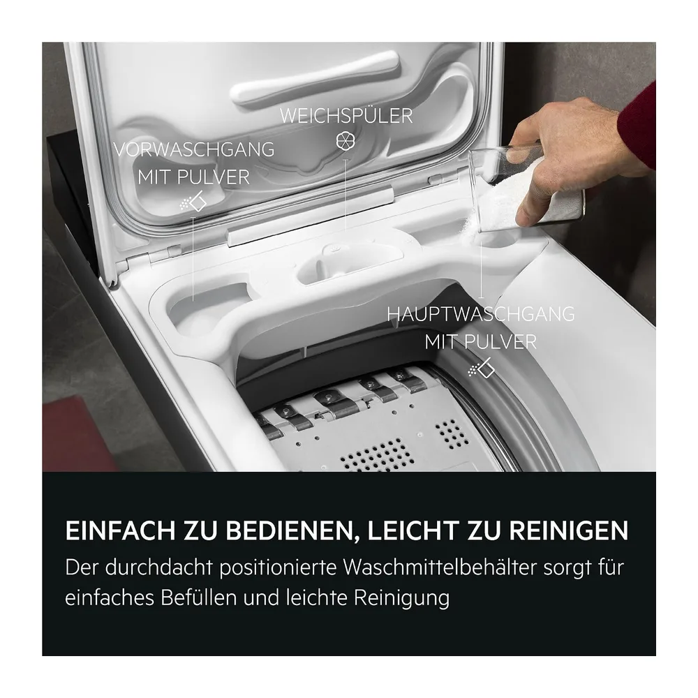 AEG Serie 6000 Waschmaschine Toplader 40 cm — 3
