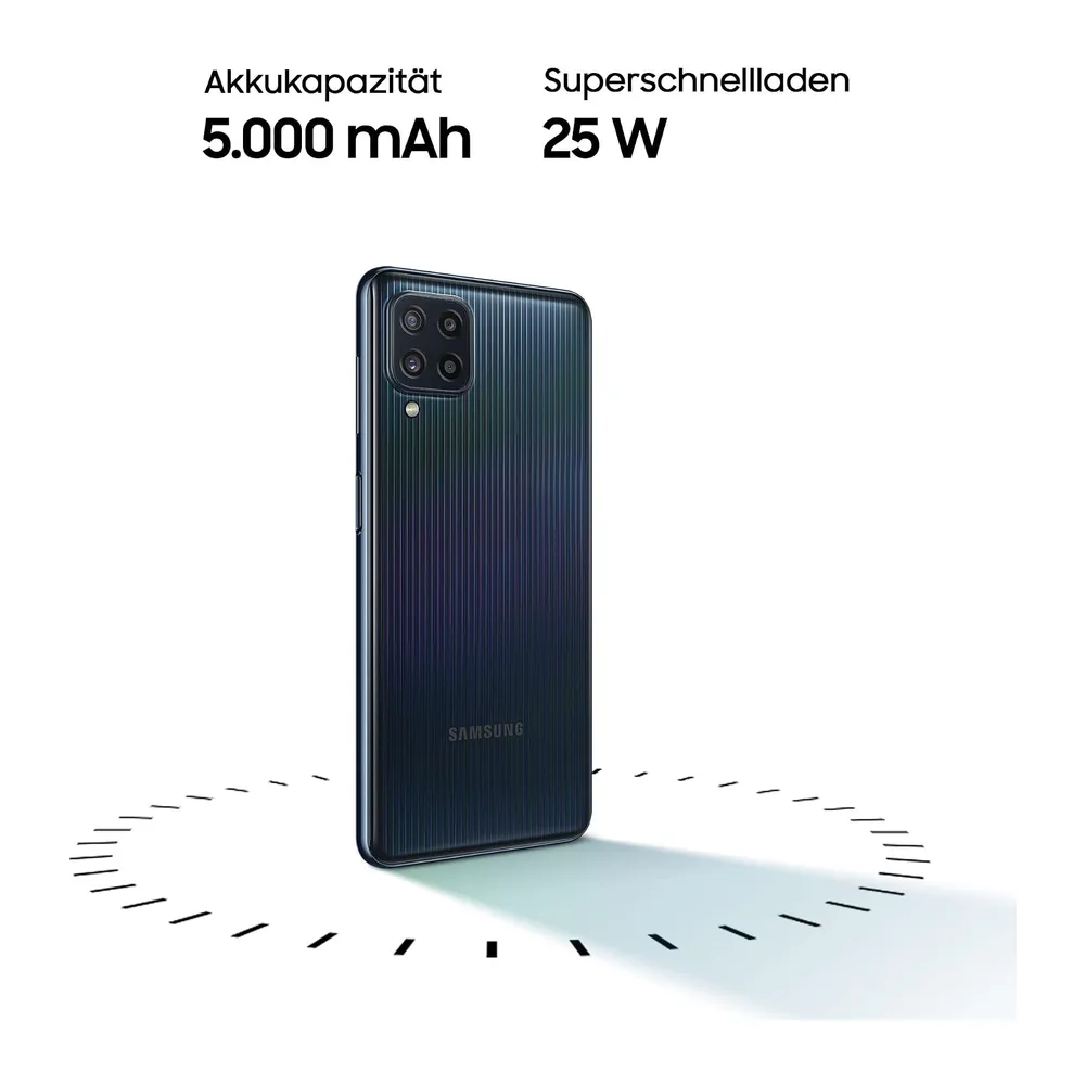 Smartphone Samsung Galaxy M32 Sm M325f 128 Gb Dual Sim 6.4" 4g Lte Wifi Quattro Fotocamere Octa Core Nero — 5