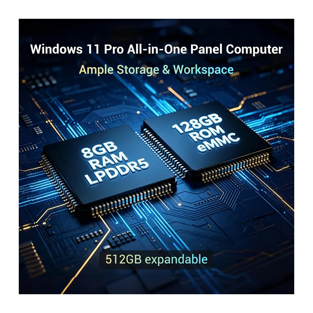 Panel PC-HEIGAOLAPC 18,5" Industrie Touch Panel Computer All in One Win11 Pro — 6