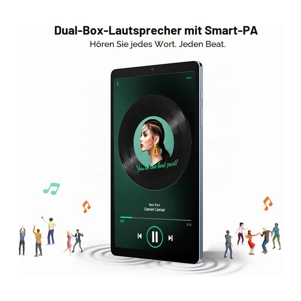 Blackview Link 2 Mini Tablet 8 Zoll, 12GB+128GB/1TB Small Tablet Android 15, Gemini Al 2.0, Zwei — 5