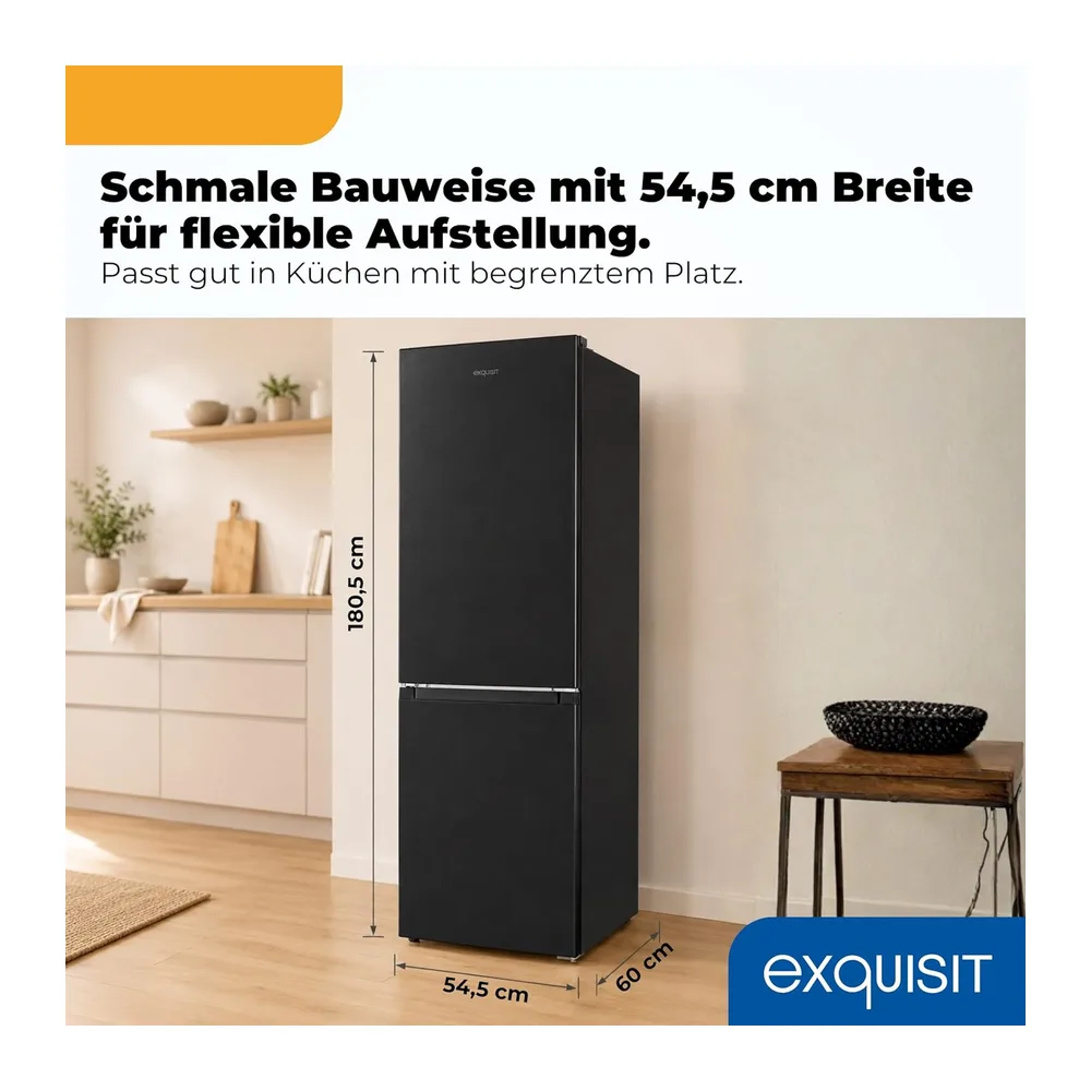 Exquisit Kühl-Gefrierkombination No Frost — 3