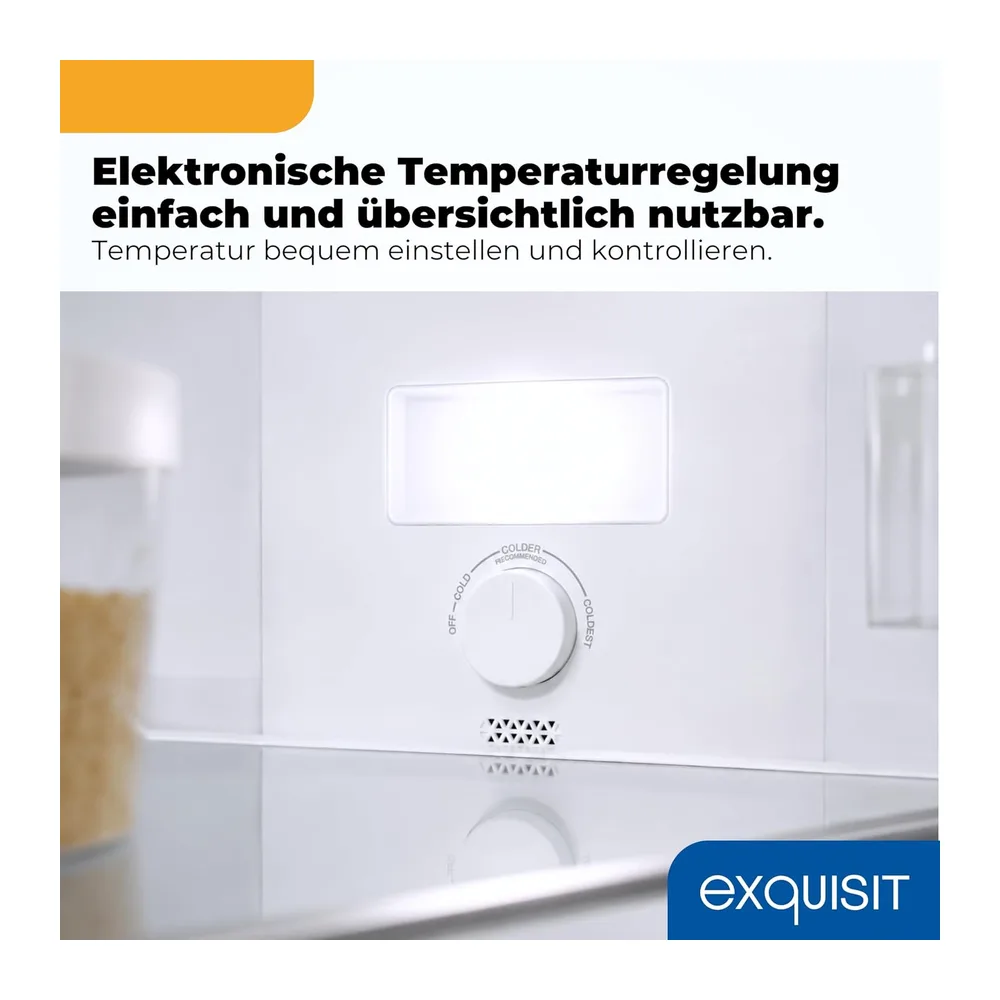 Exquisit Kühl-Gefrierkombination No Frost — 4