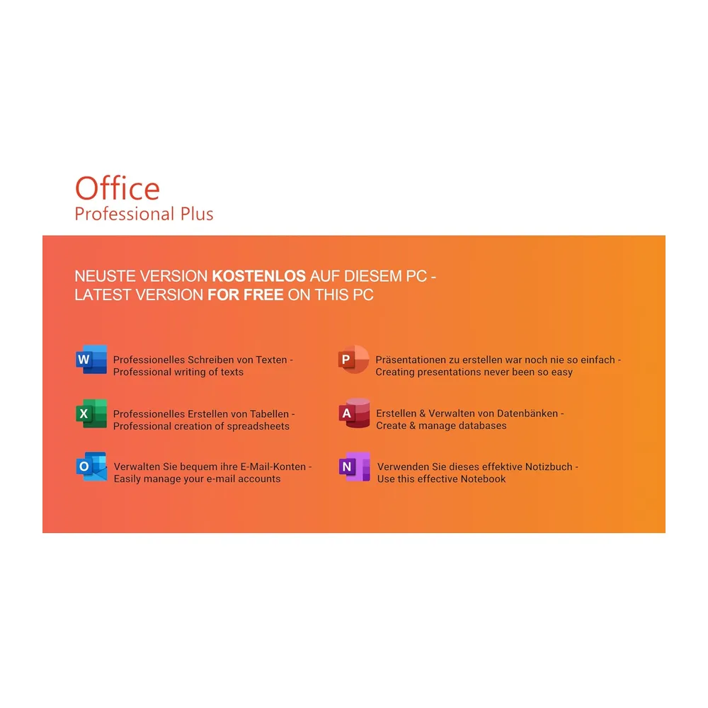 Ankermann Ankermann Office Suite | Intel Core i5-8500 | 16GB DDR4 | 480GB SSD | Windows 11 | WLAN & Bluetooth — 6