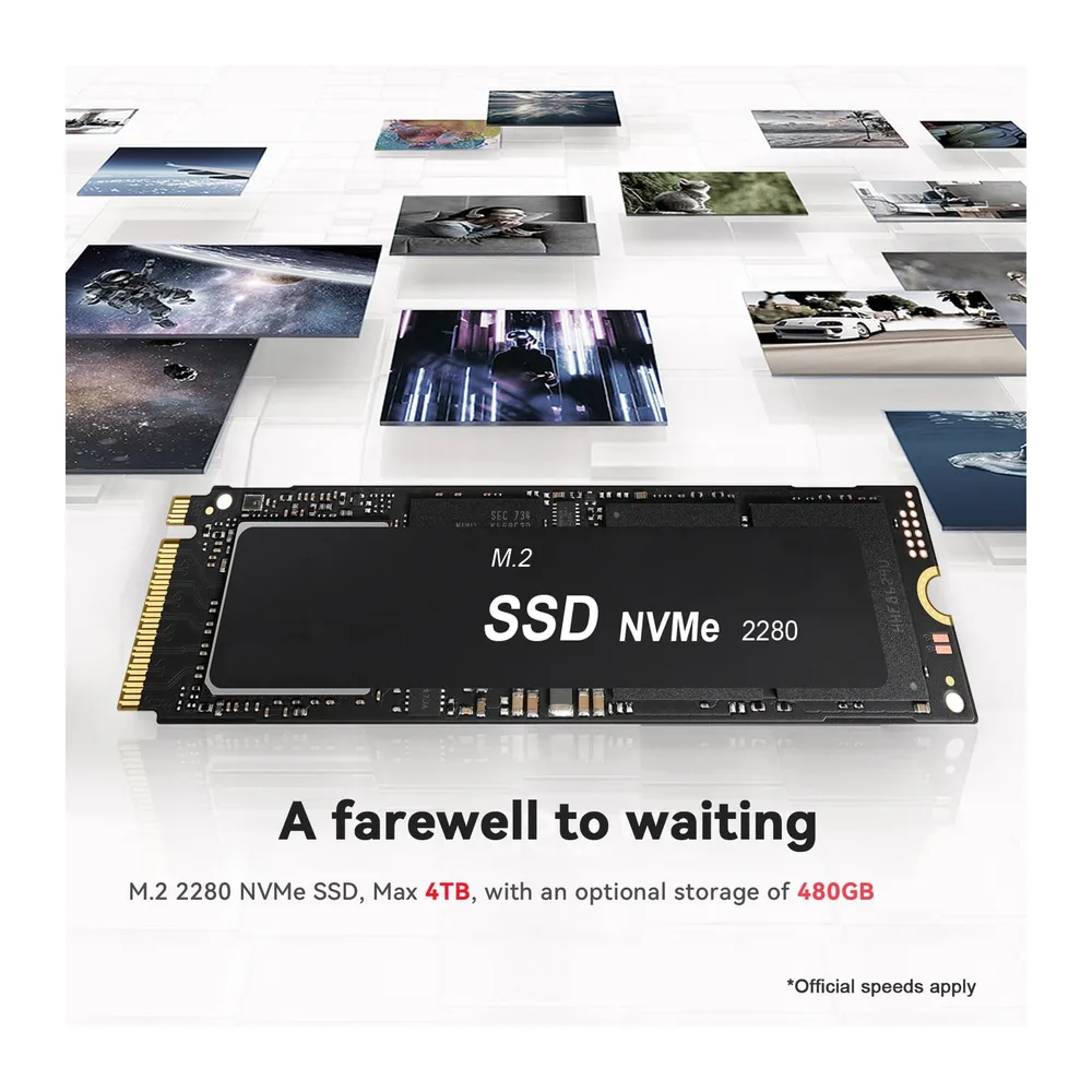 Beelink SER5 Mini-PC mit AMD Ryzen 5 5500U (6C/12T — 5
