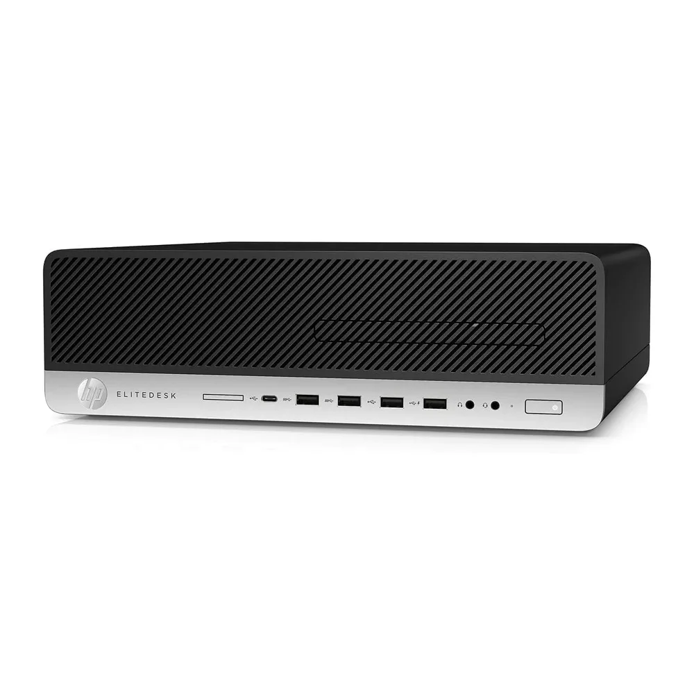 HP EliteDesk 800 G5 SFF Desktop-PC, Intel Core i3-8100T, 8GB RAM, 256GB SSD, WiFi, Bluetooth, US-Layout, — 2