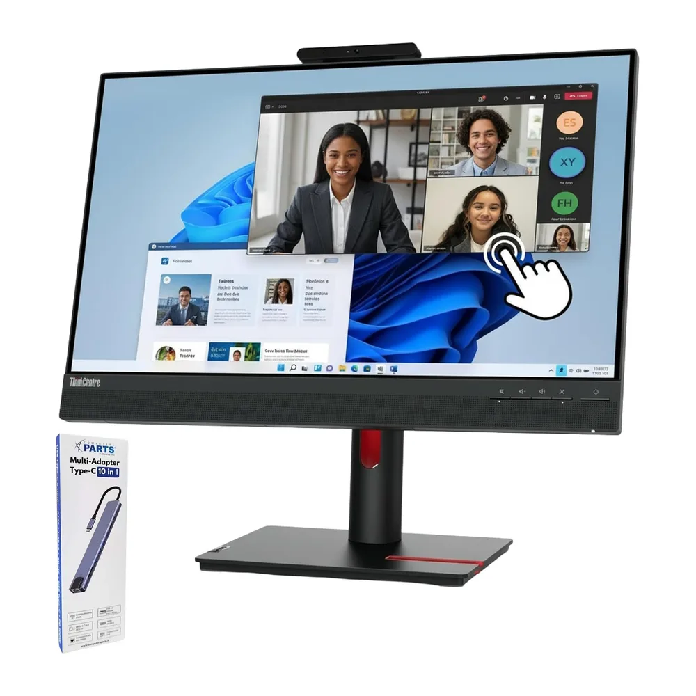 Lenovo All-in-One 24"-Touchscreen, Intel Core i5-8500 (bis zu 3,50 GHz), 16 GB RAM, 512 GB SSD, Windows 11