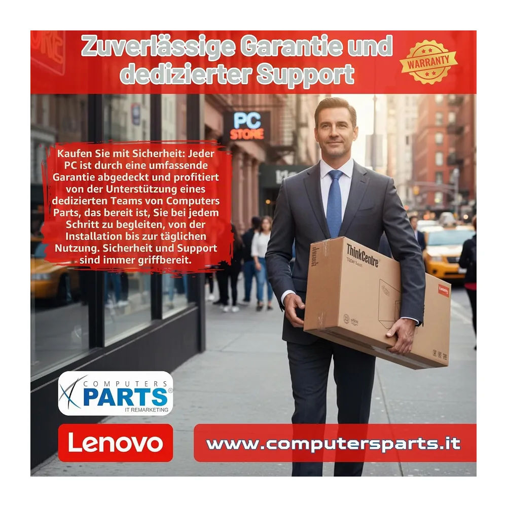 Lenovo All-in-One 24"-Touchscreen, Intel Core i5-8500 (bis zu 3,50 GHz), 16 GB RAM, 512 GB SSD, Windows 11 — 5