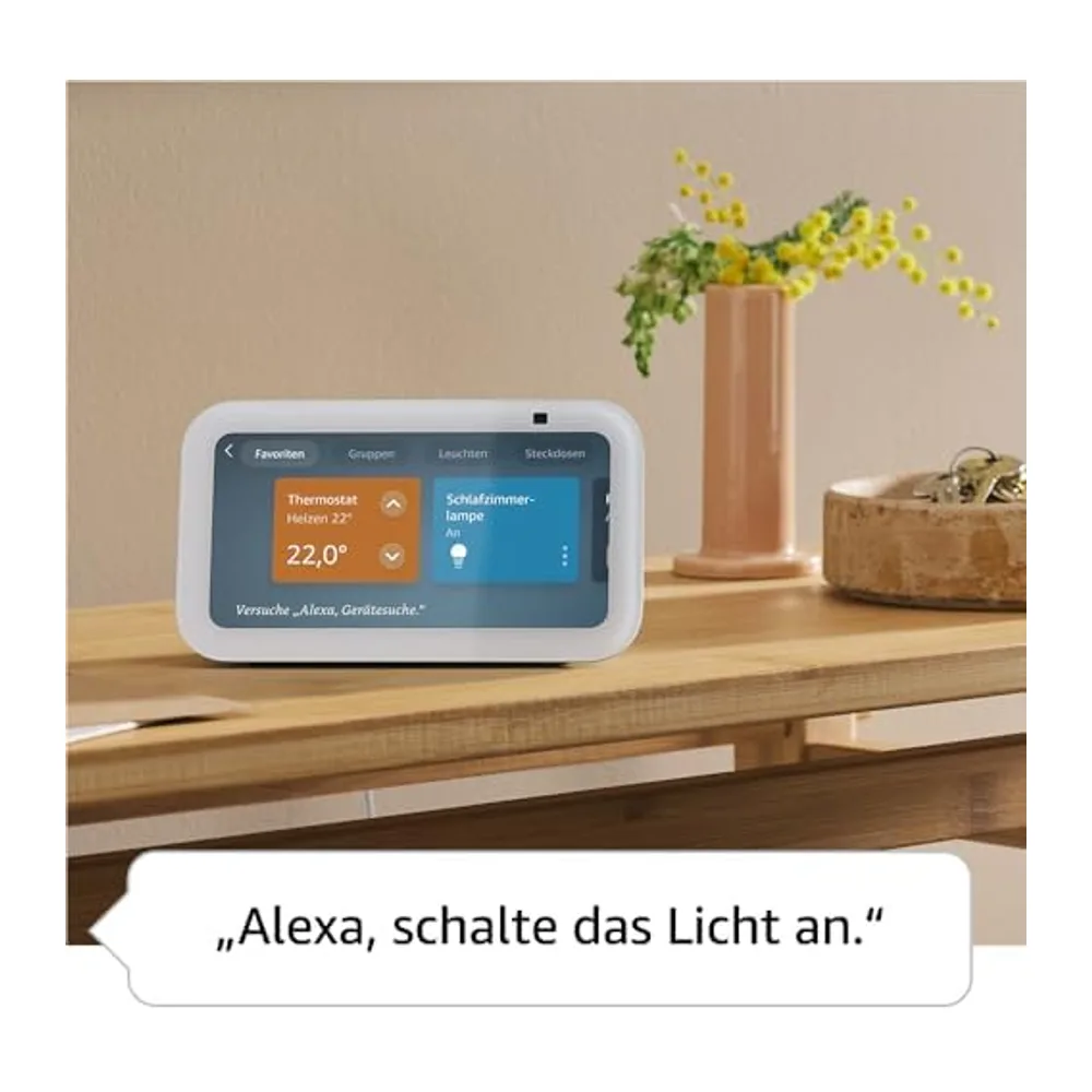 Echo Show 5 (Neueste Generation), Anthrazit + Ring Außenkamera Plus Akku (Outdoor Camera Plus neueste — 4