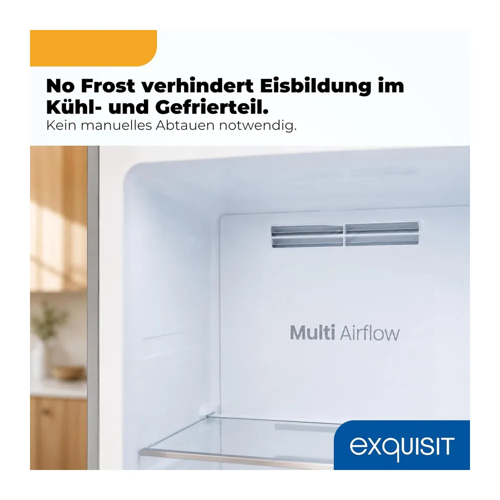 Exquisit Side-by-Side Kühlschrank 528 l – No Frost & Wasserspender [Energieklasse C] — 6