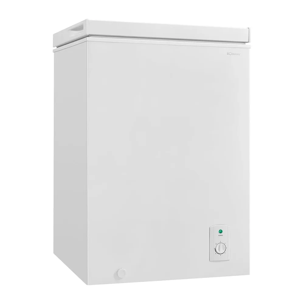 Exquisit GT5100-010E Gefriertruhe - 95 l Gefrierschrank Weiss [Energieklasse E] — 2