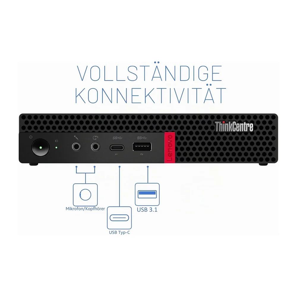 Lenovo ThinkCentre M720q mini Desktop Computer — 3