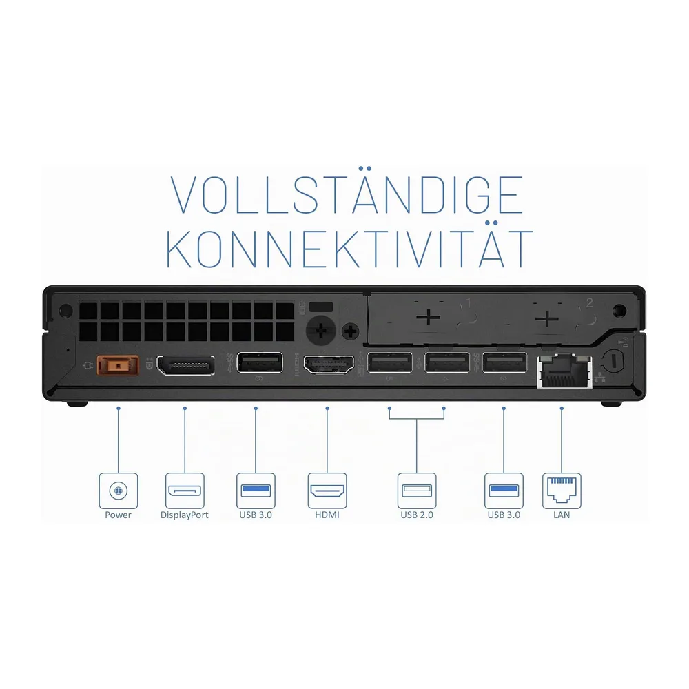Lenovo ThinkCentre M720q mini Desktop Computer — 4
