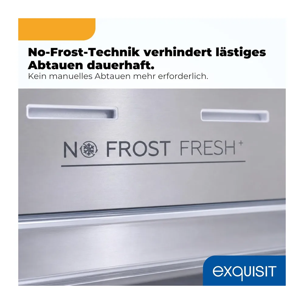 Exquisit Kühl-Gefrierkombination No Frost 378 l — 6