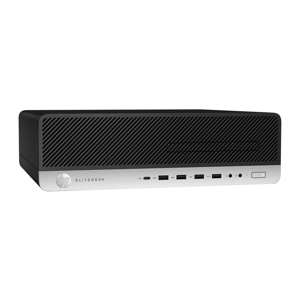 HP EliteDesk 800 G5 SFF Desktop-PC, Intel Core i5-8500T, 16GB RAM, 512GB SSD, WiFi, Bluetooth, US-Tastatur, — 4