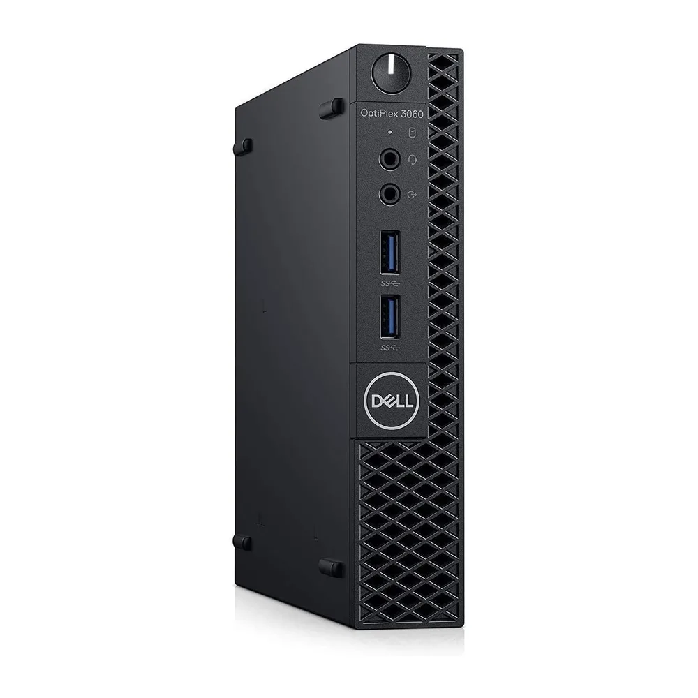 Dell Optiplex 3060 Mini Desktop-PC, Intel Core i5-8400T, 8 GB RAM, 256 GB SSD, US-Tastatur, QWERTY, WLAN, — 3