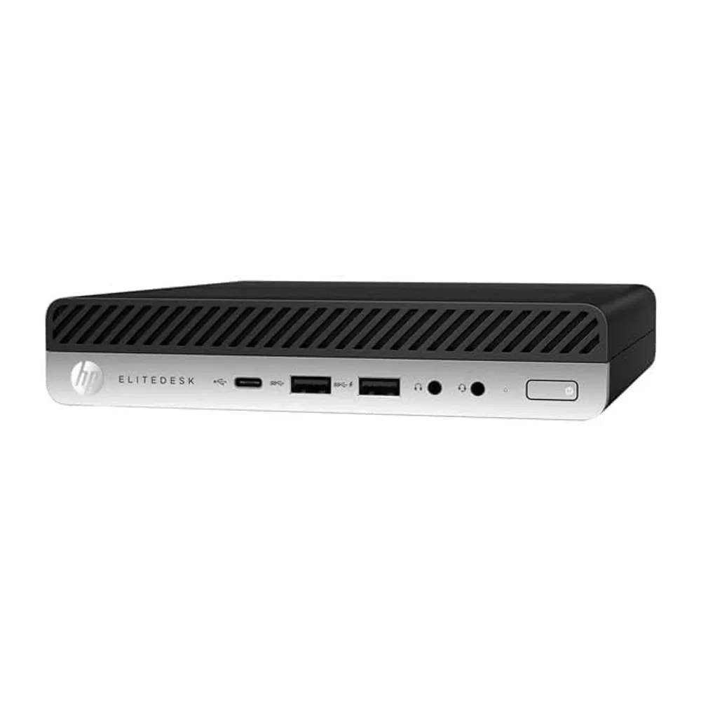 HP EliteDesk 800 G5 Mini Desktop-PC, Intel Core i5-9500T, 16GB RAM, 256GB SSD, WiFi, Bluetooth, US-Tastatur, — 5