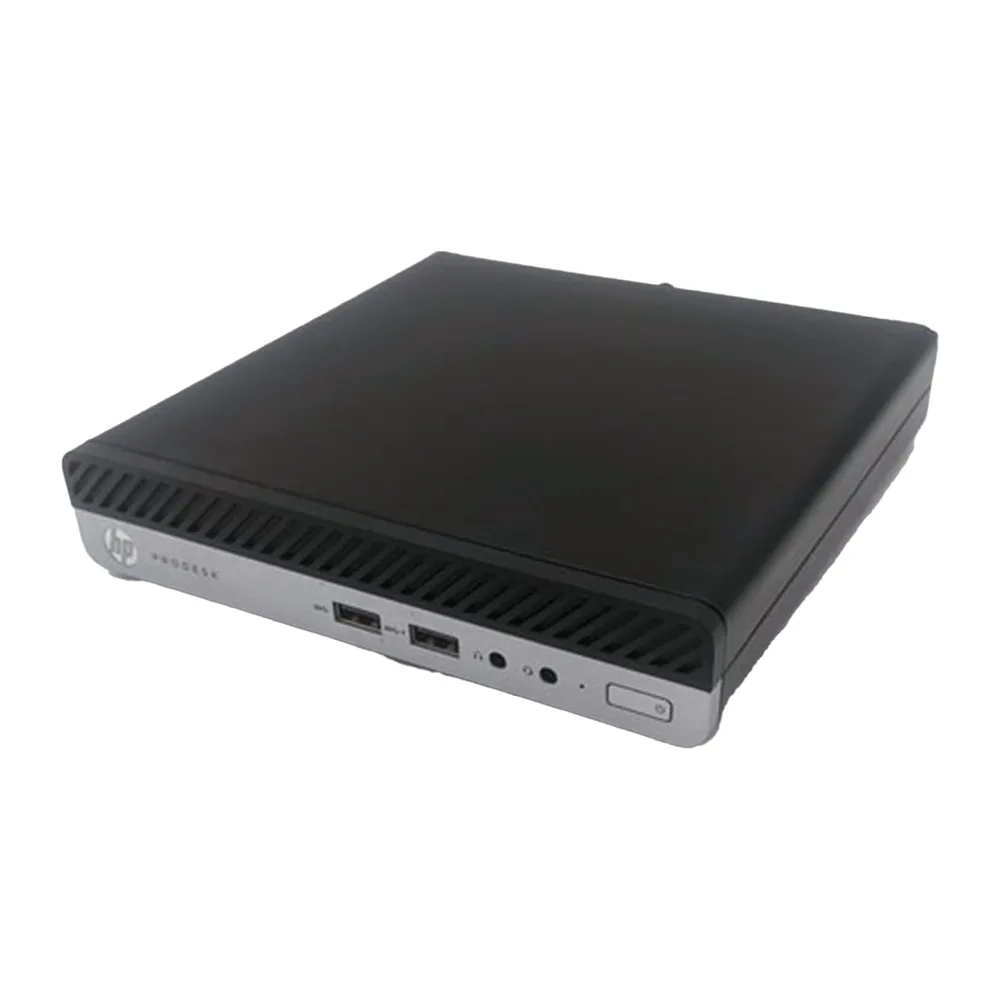 HP ProDesk 405 G4 Mini Desktop PC, AMD Ryzen 5 Pro 2400G, 8 GB RAM, 256 GB SSD, WLAN, Bluetooth, US QWERTY — 2