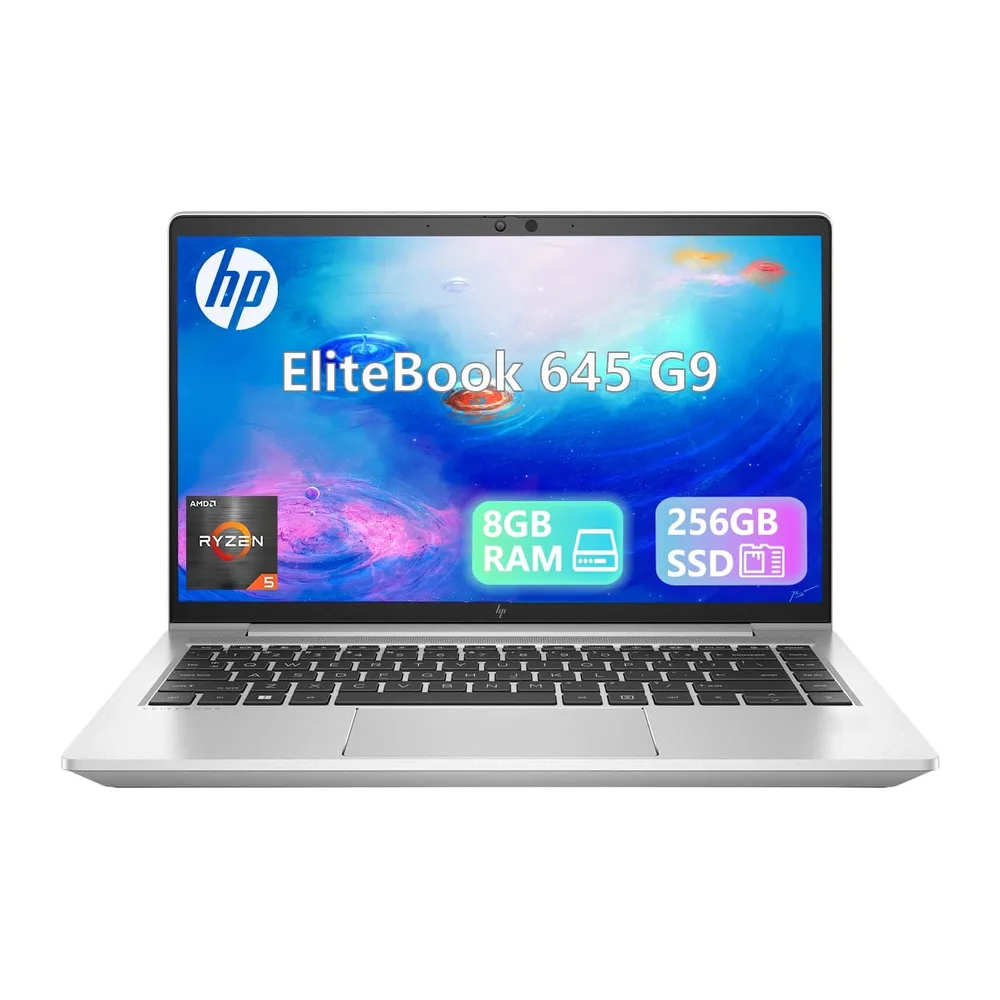 HP EliteBook 645 G9 Business Notebook, 14 Zoll (35,6 cm), FHD (1920 x 1080), AMD Ryzen 5 Pro 5675U, 8 GB RAM,