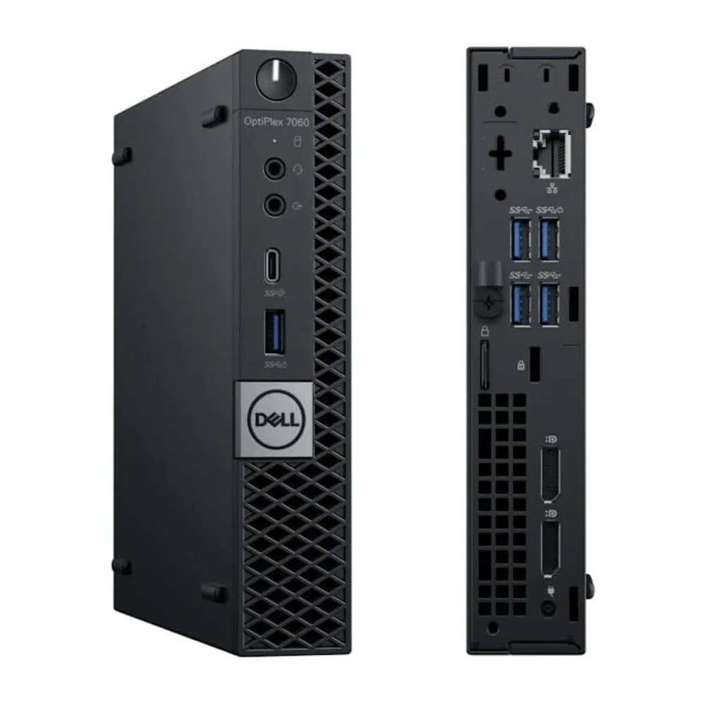 Dell OptiPlex 7070 Mini Desktop-PC, Intel Core i5-9500T, 16GB RAM, 256GB SSD, WLAN, Bluetooth, ohne Tastatur — 2