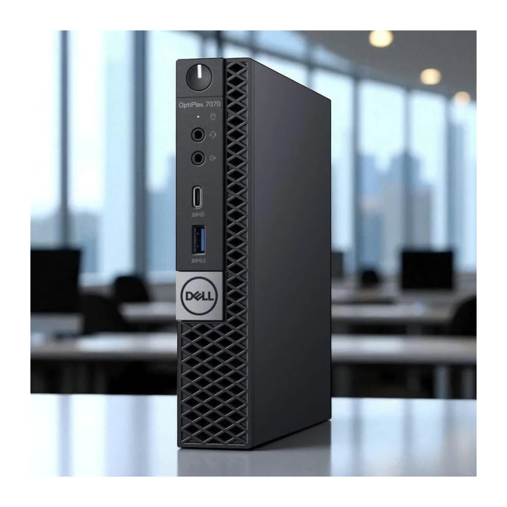 Dell OptiPlex 7070 Mini Desktop-PC, Intel Core i5-9500T, 16GB RAM, 256GB SSD, WLAN, Bluetooth, ohne Tastatur — 5