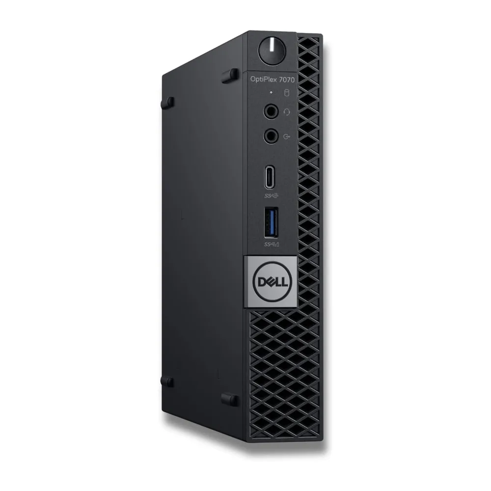 Dell OptiPlex 7070 Kompakter Mini-PC | Intel Core i9-9900, 8 Kerne, 16 Threads, Turbo bis 5,0 GHz | 16 GB