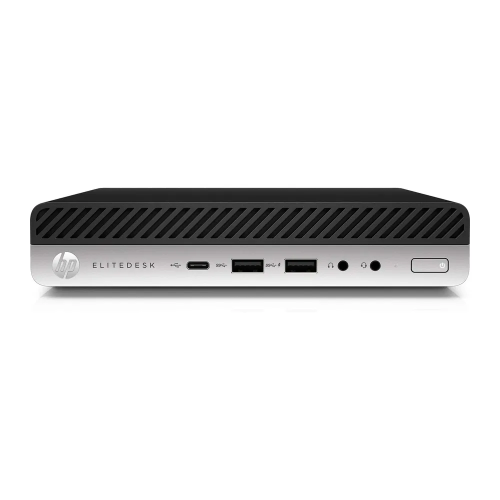 HP EliteDesk 800 G5 Mini Desktop-PC, Intel Core i5-9500T, 16GB RAM, 256GB SSD, WLAN, Bluetooth, US-Layout, — 2