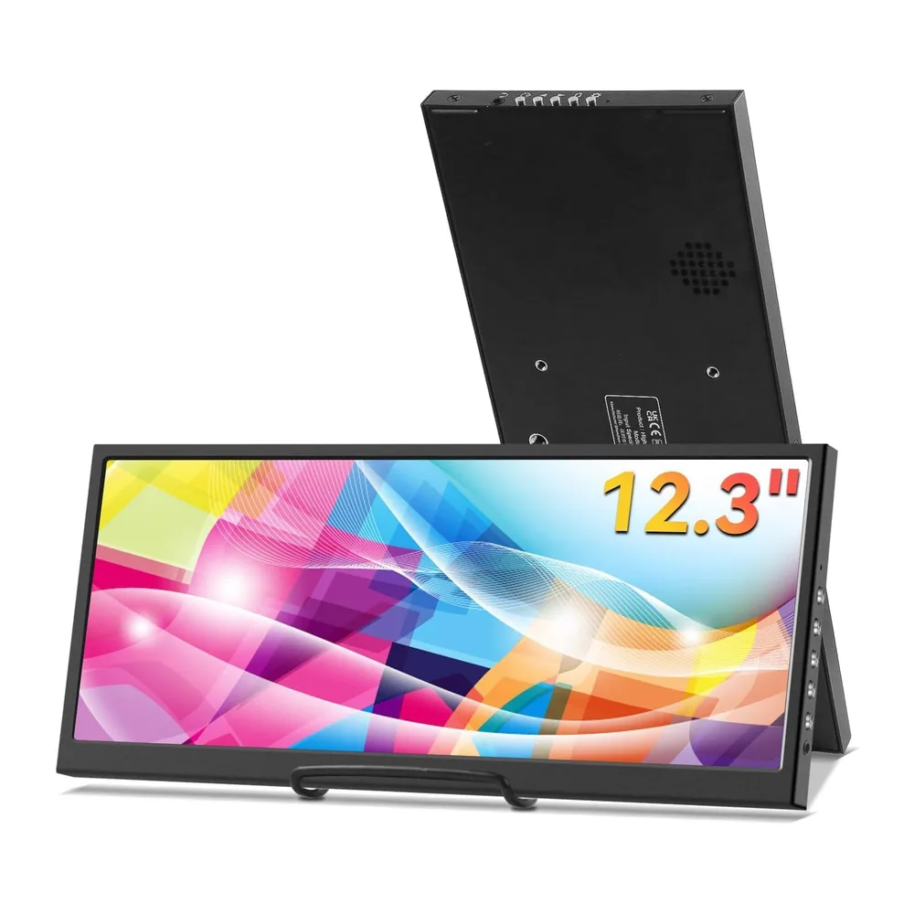 Prechen Tragbarer Sekundärer 12,3-Zoll-Monitor mit HDMI und USB-C