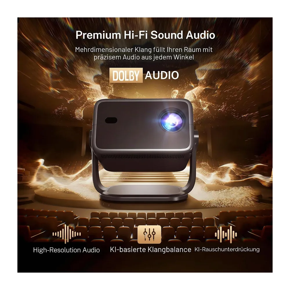 4K Unterstützung Smart Beamer KI Sprachsteuerung & Fernbedienung per App — 6