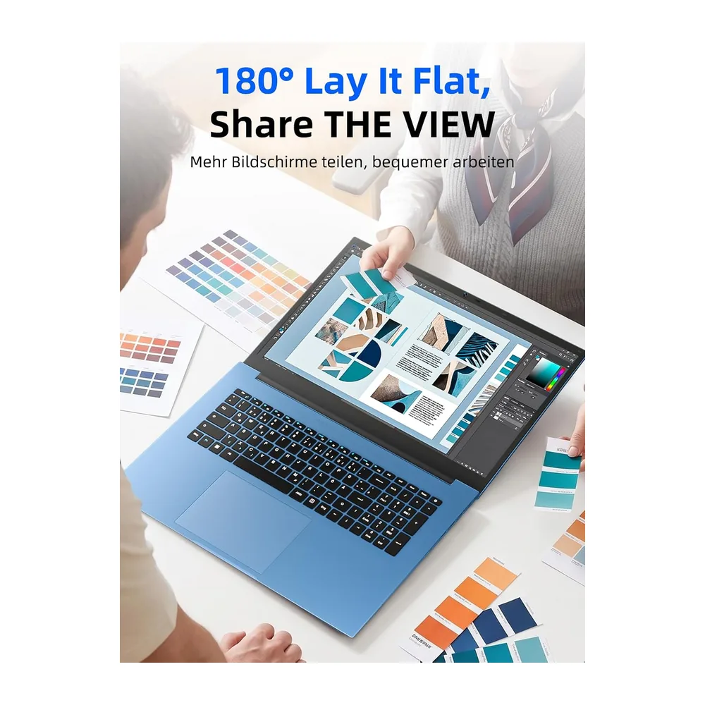 18,5 Zoll Laptop AI-Unterstützung 16GB RAM 256GB SSD — 5