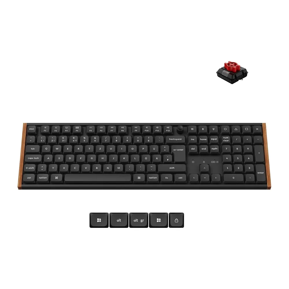 Keychron K5 Ultra 8K kabellose mechanische QWERTZ-Tastatur