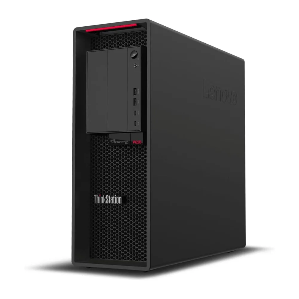Lenovo ThinkStation P620 AMD Ryzen Threadripper PRO 3975WX 1TB SSD Festplatte 32GB Speicher Nvidia GeForce — 4