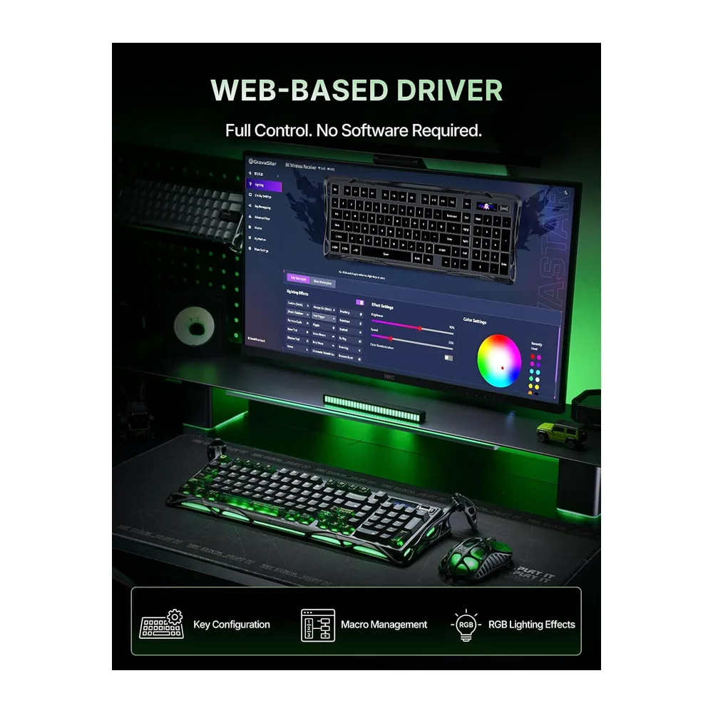 GravaStar K98 Pro 8K Mechanische Gaming Tastatur — 5