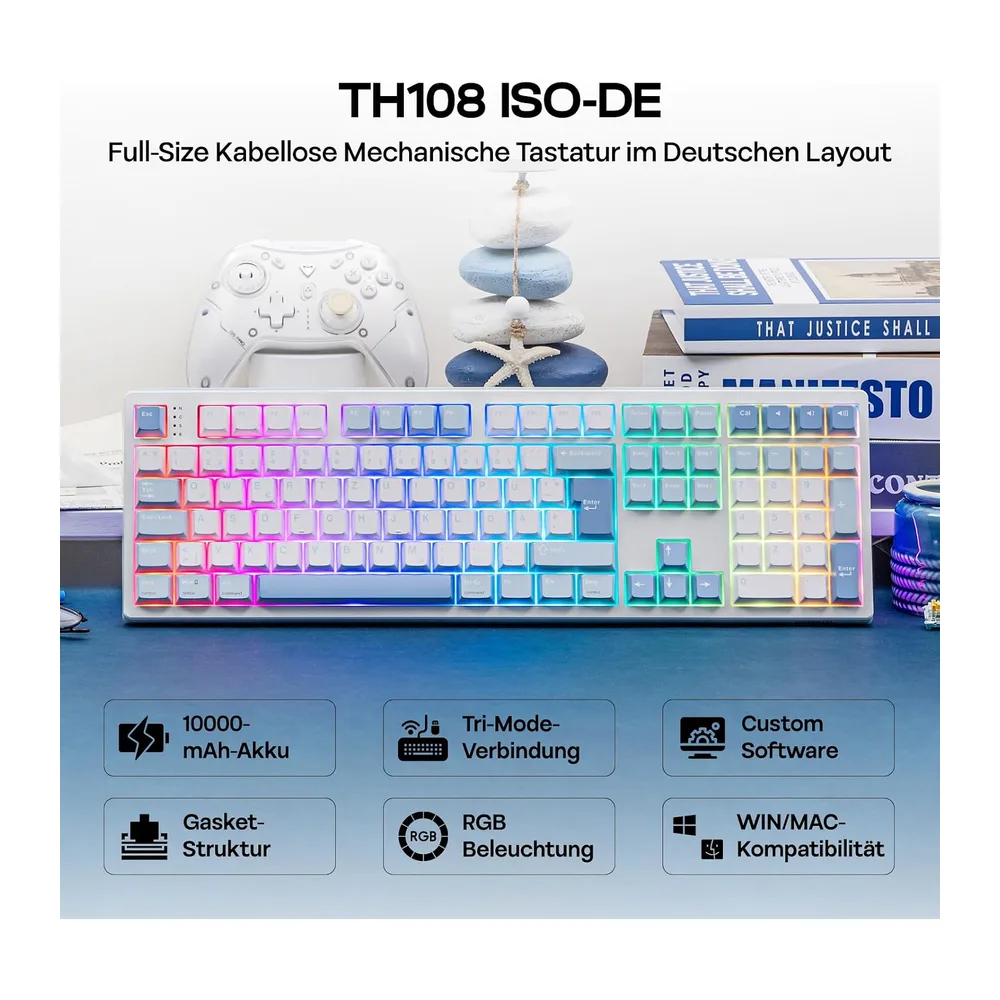 MechLands EPOMAKER TH108 Mechanische Tastatur — 2