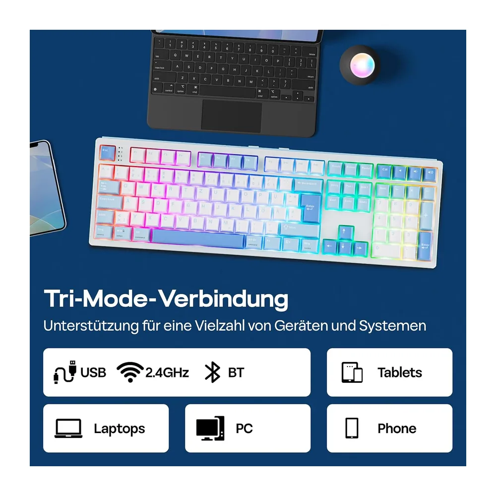 MechLands EPOMAKER TH108 Mechanische Tastatur — 4