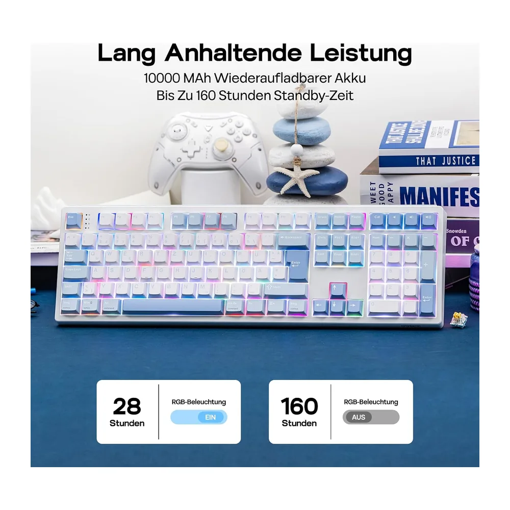MechLands EPOMAKER TH108 Mechanische Tastatur — 5