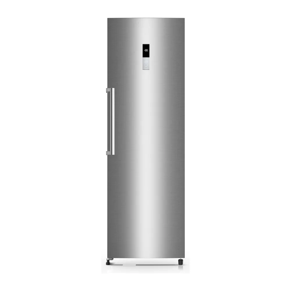 SCHOEPF – GS282DIX Gefrierschrank 185 cm – Edelstahl – 282 L – No-Frost Technologie – Schnellgefrierfunktion