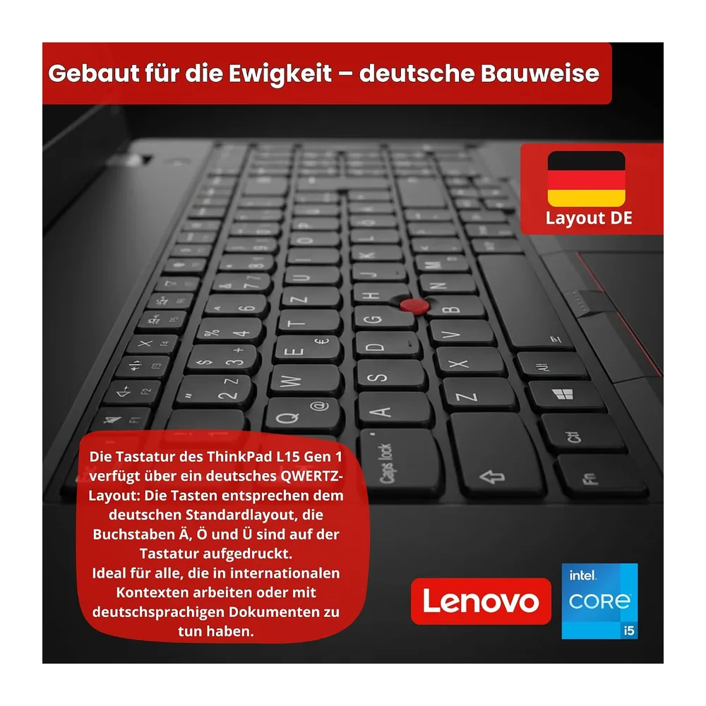Lenovo ThinkPad L15 Notebook Refurbished 15.6 Zoll Full HD — 2