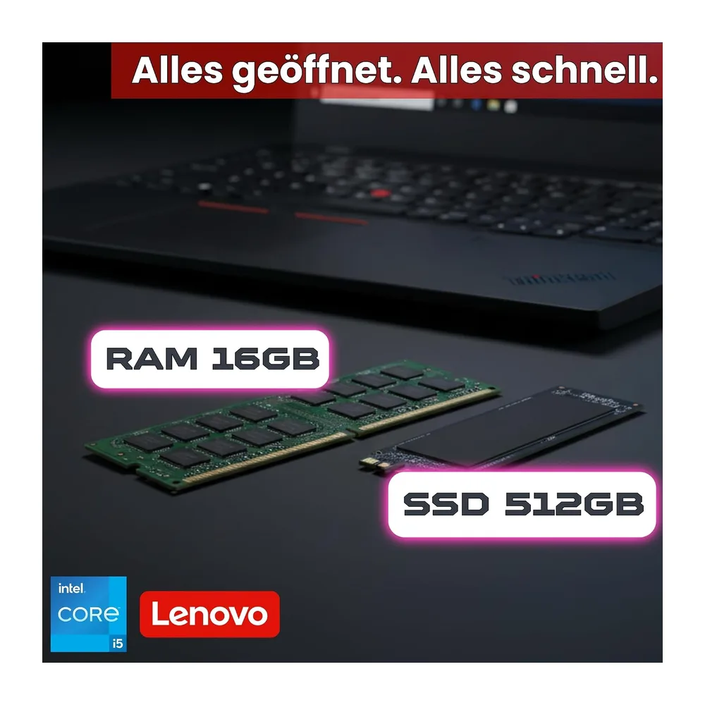 Lenovo ThinkPad L15 Notebook Refurbished 15.6 Zoll Full HD — 4
