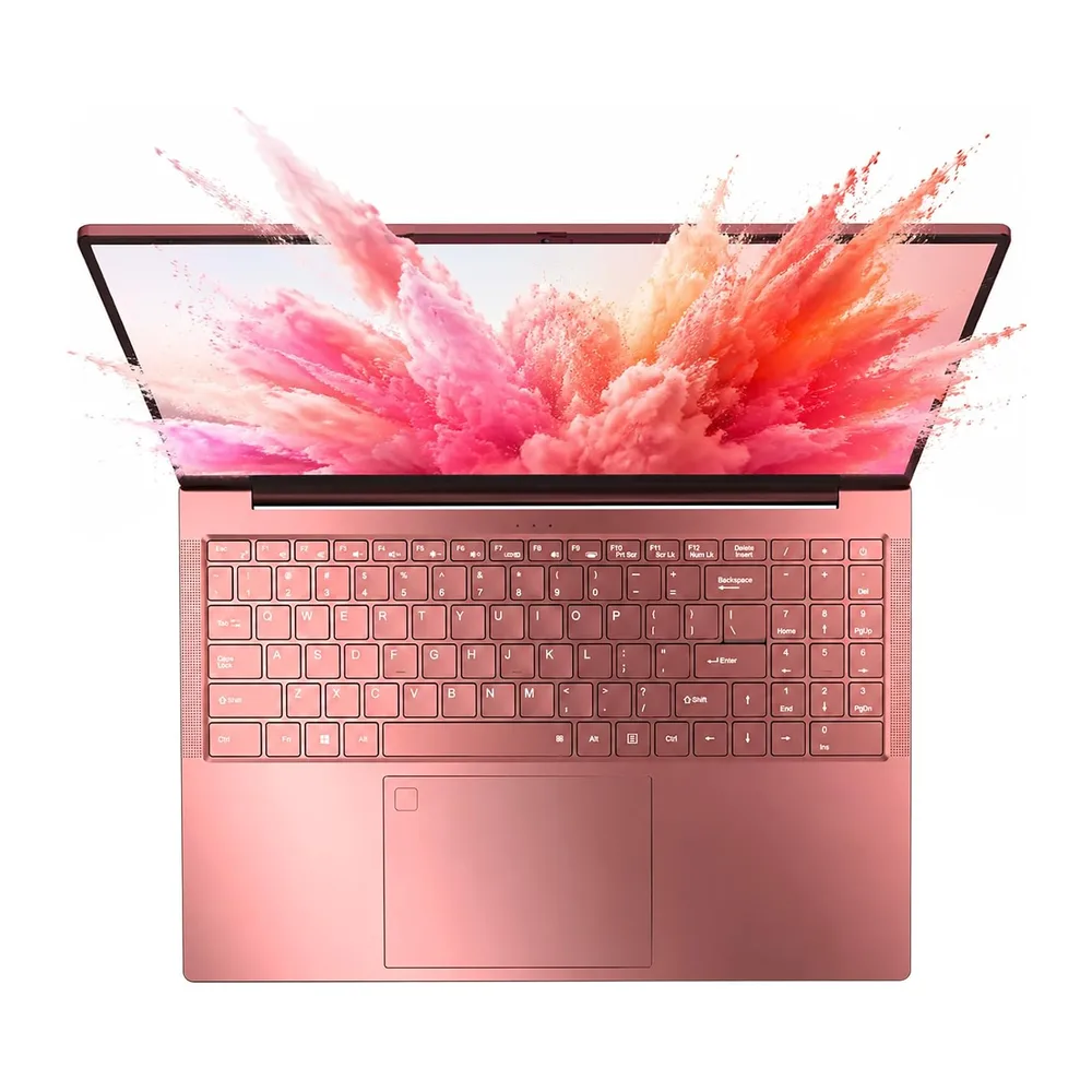 Molegar 15,6 Zoll FHD IPS Süß Laptop Roségold